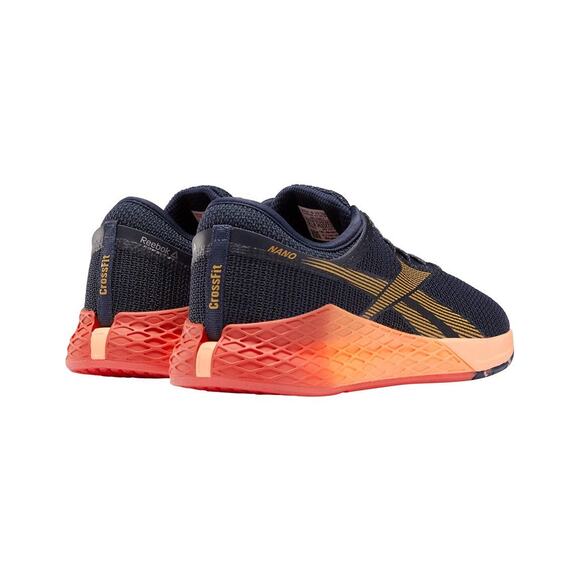 REEBOK MEN\'S NANO 9 CROSS TRAINER, HERITAGE NAVY/ROSETTE/SUNGLOW, 8 M US main image 7